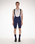 SANTINI pantalones cortos de tirantes - UNICO - azul
