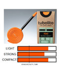TUBOLITO Alma - ROAD 700x18/28C - SV60 - naranja