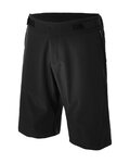 SANTINI pantalones cortos sin tirantes - FULCRO - negro