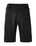 SANTINI pantalones cortos sin tirantes - FULCRO - negro