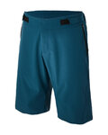 SANTINI pantalones cortos sin tirantes - FULCRO - azul