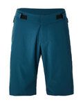 SANTINI pantalones cortos sin tirantes - FULCRO - azul