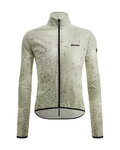 SANTINI chaqueta cortaviento - FANGO - marfil