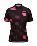 SANTINI jersey de manga corta - FIBRA MTB - rosa/negro