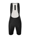 SANTINI pantalones cortos de tirantes - PLUSH - negro
