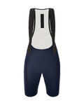 SANTINI pantalones cortos de tirantes - PLUSH - azul