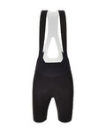 SANTINI pantalones cortos de tirantes - REDUX SPEED - negro