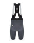 SANTINI pantalones cortos de tirantes - REDUX SPEED - gris