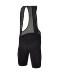 SANTINI pantalones cortos de tirantes - OMNIA - negro
