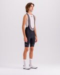SANTINI pantalones cortos de tirantes - KARMA DELTA - negro