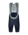 SANTINI pantalones cortos de tirantes - KARMA DELTA - azul