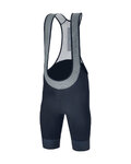 SANTINI pantalones cortos de tirantes - KARMA DELTA - azul