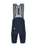 SANTINI pantalones cortos de tirantes - KARMA DELTA - azul