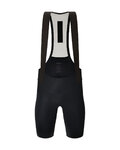 SANTINI pantalones cortos de tirantes - PLUSH - negro