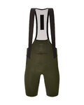 SANTINI pantalones cortos de tirantes - PLUSH - verde