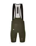 SANTINI pantalones cortos de tirantes - PLUSH - verde