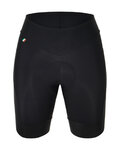 SANTINI pantalones cortos sin tirantes - OMNIA - negro