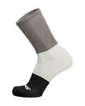 SANTINI calcetines clásicos - BENGAL  - blanco/gris/negro