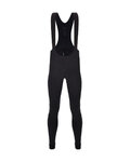 SANTINI pantalones largos con tirantes - GUARD NIMBUS - negro