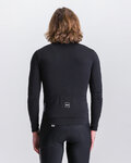 SANTINI maillot de invierno de manga larga - IMPETUS ZIP - negro