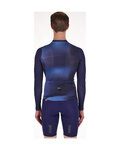 SANTINI maillot de verano de manga larga - OMBRA ECO SLEEK  - azul