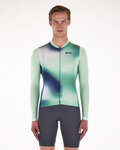 SANTINI maillot de verano de manga larga - OMBRA ECO SLEEK  - verde