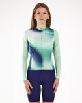SANTINI maillot de verano de manga larga - OMBRA ECO SLEEK  - verde