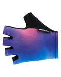 SANTINI guantes de dedos cortos - OMBRA - azul
