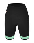SANTINI pantalones cortos sin tirantes - GIADA PURE - verde/negro
