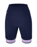 SANTINI pantalones cortos sin tirantes - GIADA PURE - púrpura/azul