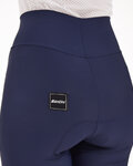 SANTINI pantalones cortos sin tirantes - GIADA PURE - púrpura/azul