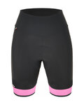 SANTINI pantalones cortos sin tirantes - GIADA PURE - rosa/negro