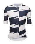 SANTINI jersey de manga corta - FURIA SMART - blanco/negro
