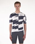 SANTINI jersey de manga corta - FURIA SMART - blanco/negro