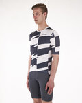 SANTINI jersey de manga corta - FURIA SMART - blanco/negro