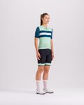 SANTINI jersey de manga corta - ECO SLEEK NEW BENGAL - verde claro/verde