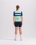 SANTINI jersey de manga corta - ECO SLEEK NEW BENGAL - verde claro/verde
