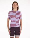 SANTINI jersey de manga corta - FURIA SMART - rosa/púrpura