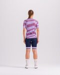 SANTINI jersey de manga corta - FURIA SMART - rosa/púrpura