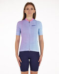 SANTINI jersey de manga corta - PAWS FORMA - rosa/púrpura