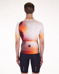 SANTINI jersey de manga corta - OMBRA - blanco/naranja
