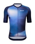 SANTINI jersey de manga corta - OMBRA - azul
