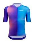 SANTINI jersey de manga corta - OMBRA - azul