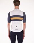 SANTINI jersey de manga corta - ECO SLEEK NEW BENGAL  - blanco/gris
