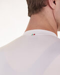 SANTINI jersey de manga corta - ECO SLEEK NEW BENGAL  - blanco/gris