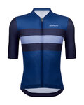 SANTINI jersey de manga corta - ECO SLEEK NEW BENGAL  - azul