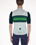 SANTINI jersey de manga corta - ECO SLEEK NEW BENGAL  - verde claro