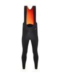 SANTINI pantalones largos con tirantes - ALDO - negro
