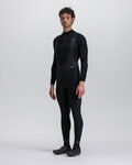 SANTINI pantalones largos con tirantes - ALDO - negro