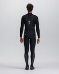SANTINI pantalones largos con tirantes - ALDO - negro